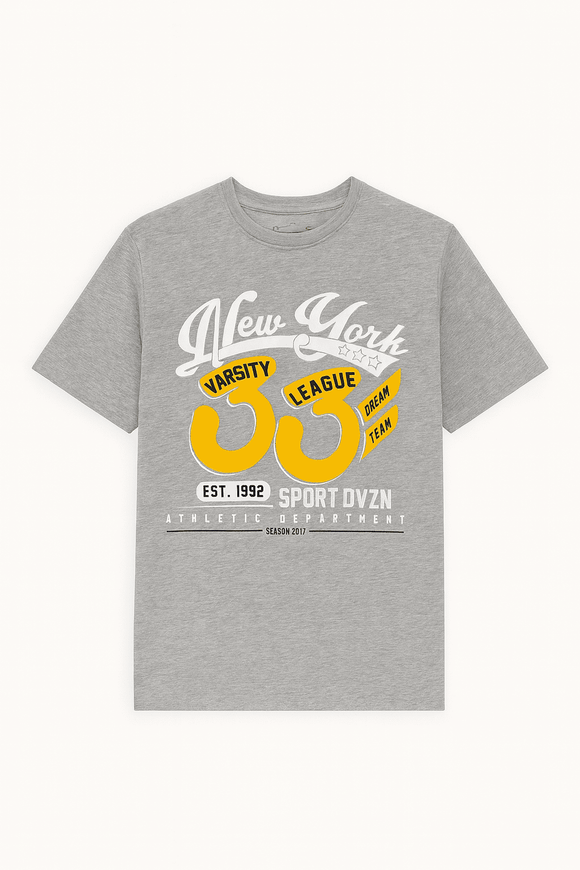 Graphic Tee Mid Grey Nawao.com