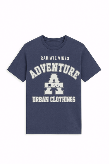 Graphic Tee Navy Nawao.com