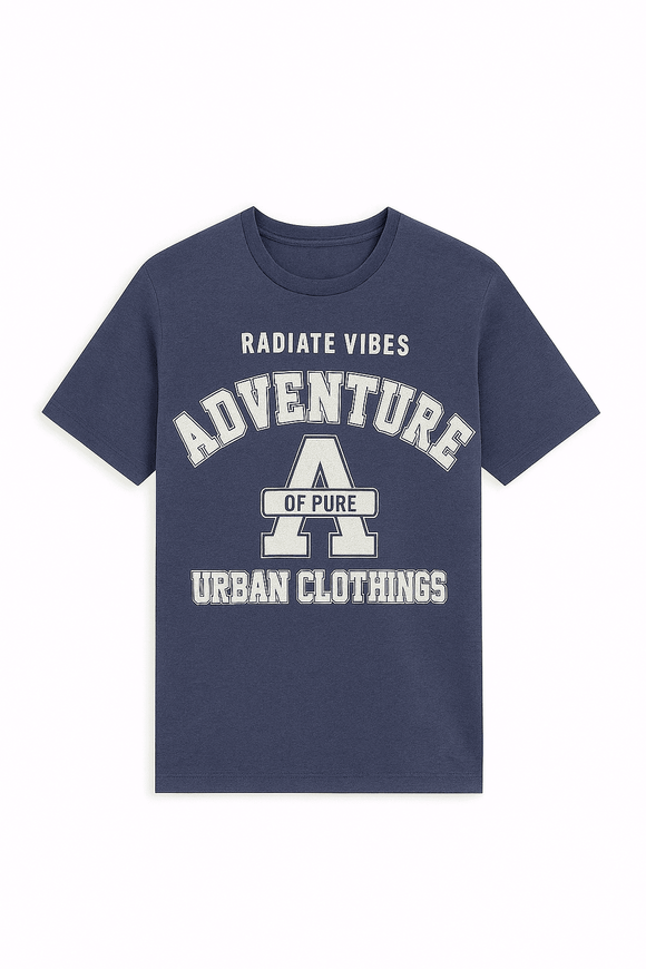 Graphic Tee Navy Nawao.com