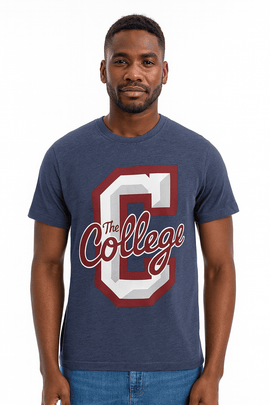 Graphic Tee Navy Nawao.com