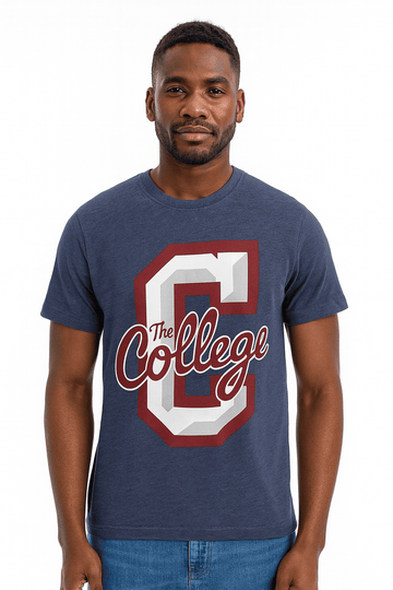 Graphic Tee Navy Nawao.com