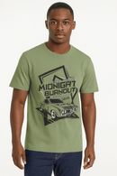 Graphic Tee Pale Green Nawao.com