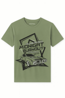 Graphic Tee Pale Green Nawao.com