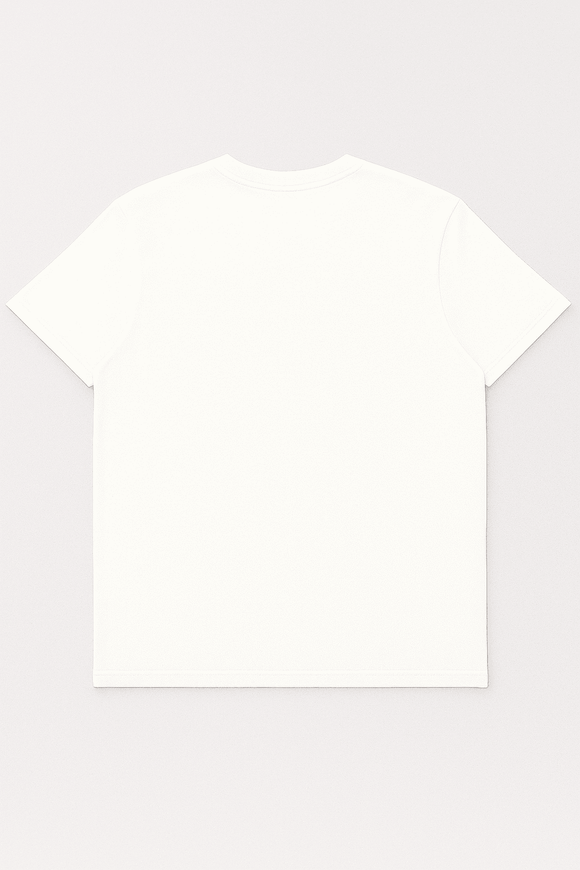 Graphic Tee White Small Nawao.com