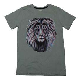 Green 3D Short Sleeve Graphic Tshirt Nawao.com