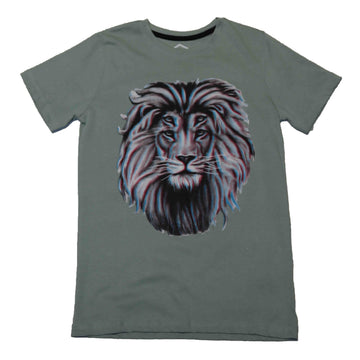 Green 3D Short Sleeve Graphic Tshirt Nawao.com