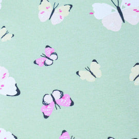 Green Butterfly Aop Leggings Nawao.com