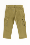 Green Cargo Pocket Trouser Green Nawao.com