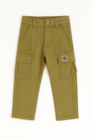 Green Cargo Pocket Trouser Green Nawao.com