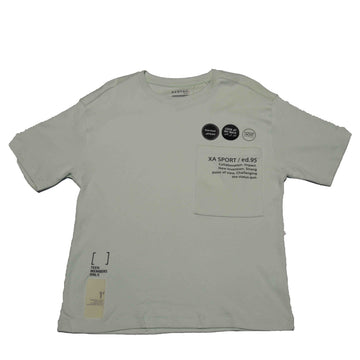 Green Front And Back Print Oversize Tshirt Nawao.com