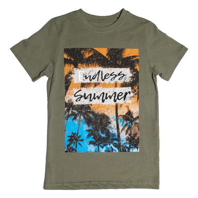 Green Graphic T-Shirt Nawao.com