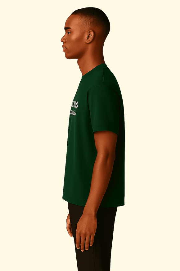 Green Graphic Tee Green Nawao.com