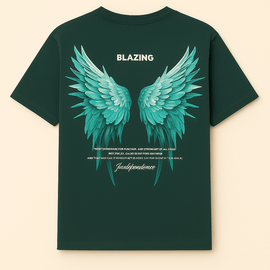 Green Graphic Tee Green Nawao.com