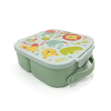 Green Lion Print Bento Lunch Bo Nawao.com