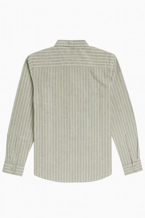 Green Men Casual Shirt Nawao.com