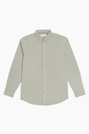 Green Men Casual Shirt Nawao.com