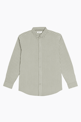 Green Men Casual Shirt Nawao.com