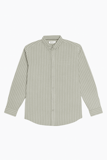 Green Men Casual Shirt Nawao.com