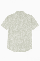 Green Mens Casual Shirt Nawao.com