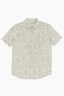 Green Mens Casual Shirt Nawao.com