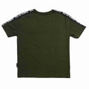 Green Print Oversize T-Shirt Nawao.com