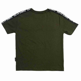 Green Print Oversize T-Shirt Nawao.com