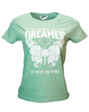Green Printed T Shirt Nawao.com