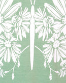 Green Printed T Shirt Nawao.com