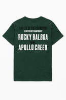 Green Rocky Drop Sholder Tshirt Green Nawao.com