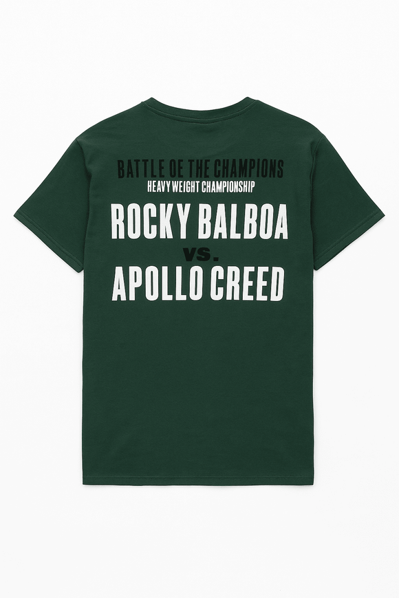 Green Rocky Drop Sholder Tshirt Green Nawao.com