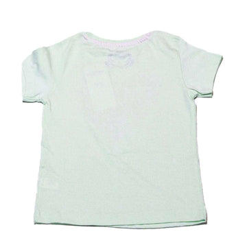 Green Sage  Heart Print Tshirt Nawao.com