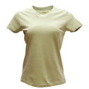 Green Short Sleeve Crew Neck T Shirt Nawao.com