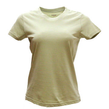 Green Short Sleeve Crew Neck T Shirt Nawao.com