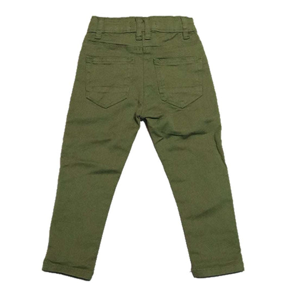 Green Slim Fit Jeans Nawao.com
