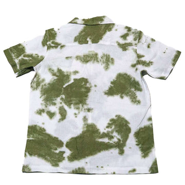 Green Tye Dye Shirt Nawao.com