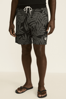 Grey Aop Printed Shorts Mid Nawao.com