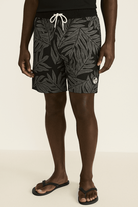 Grey Aop Printed Shorts Mid Nawao.com