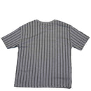 Grey Brazil Stripe Oversize Tshirt Nawao.com