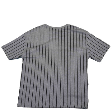 Grey Brazil Stripe Oversize Tshirt Nawao.com