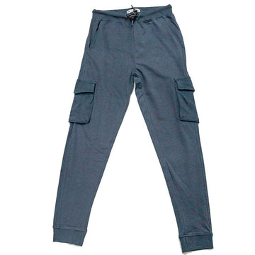 Grey Cargo Active Pants Dark Nawao.com