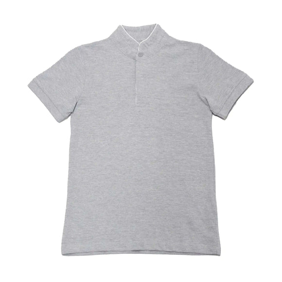 Grey Collar Polo Nawao.com