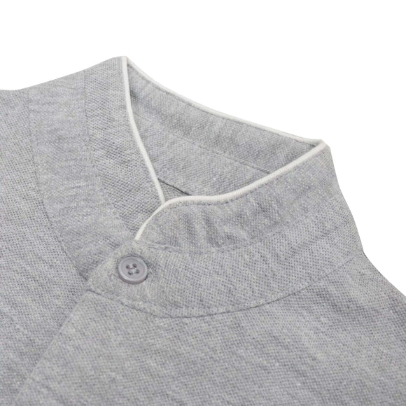 Grey Collar Polo Nawao.com