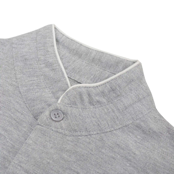 Grey Collar Polo Nawao.com