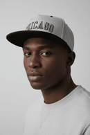 Grey Colour Embellished Cap Nawao.com
