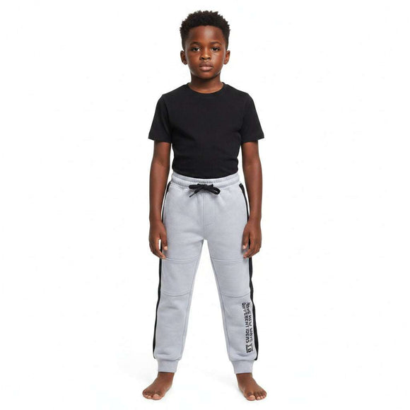 Grey Cut N Sew Jogpant Mid Grey Nawao.com