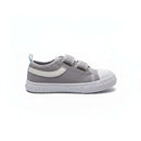 Grey Double Strap Sneaker Mid Grey Nawao.com