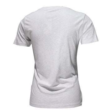Grey Embellished T Shirt Nawao.com
