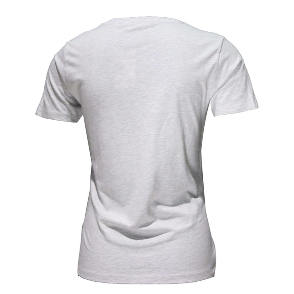 Grey Embellished T Shirt Nawao.com