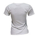 Grey Embellished T Shirt Nawao.com
