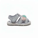 Grey Floral Outsole Sounded Sandal Mid Grey Nawao.com